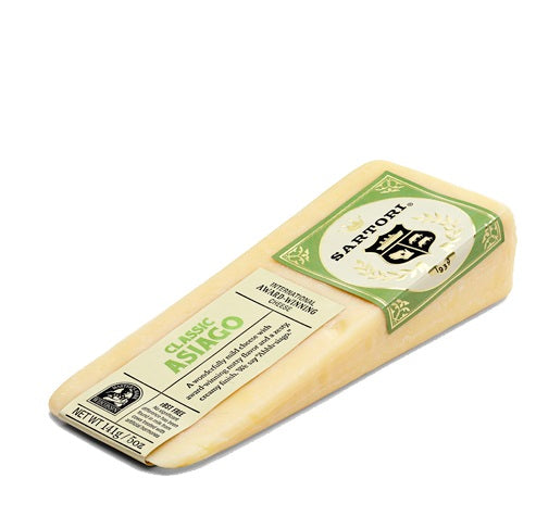 5 ounce piece of asiago cheese