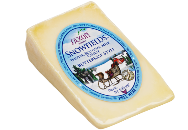 8 ounce piece of snowfields butterkase cheese
